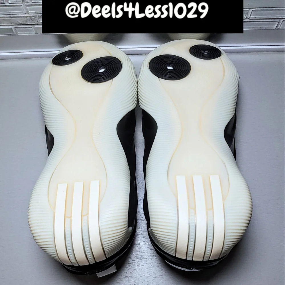 Adidas Harden Vol. 9 Mens Size 9 Black Warm Vanilla White